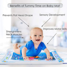 Inflatable Tummy Time Mat Premium Baby Water Play Mat - WonderKiddos