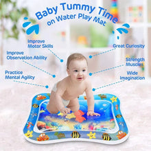 Inflatable Tummy Time Mat Premium Baby Water Play Mat - WonderKiddos